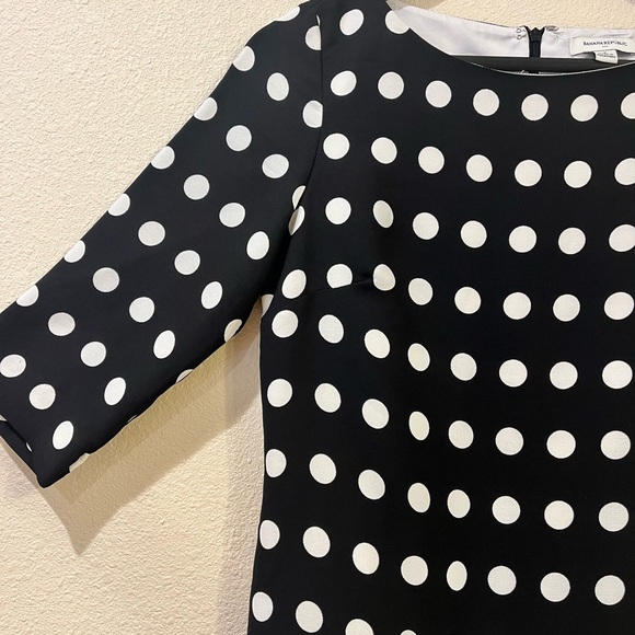 Banana Republic black and white dress - Picture 3 of 10